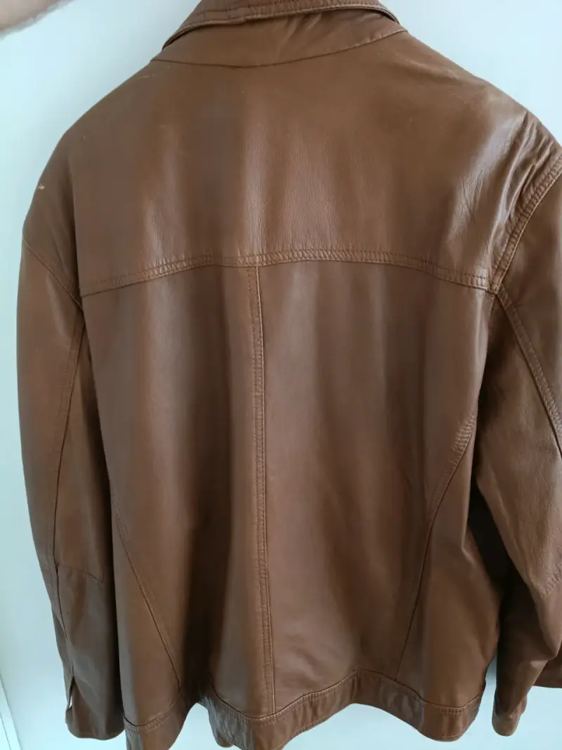 Chaqueta de cuero talla M para hombre Kenneth Cole - 2