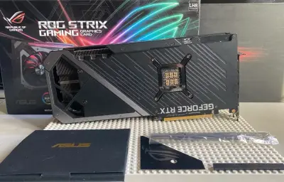 Rtx 3080 rog strix 10gb - miniatura 3
