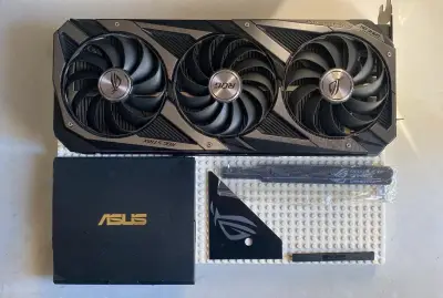 Rtx 3080 rog strix 10gb - miniatura 4