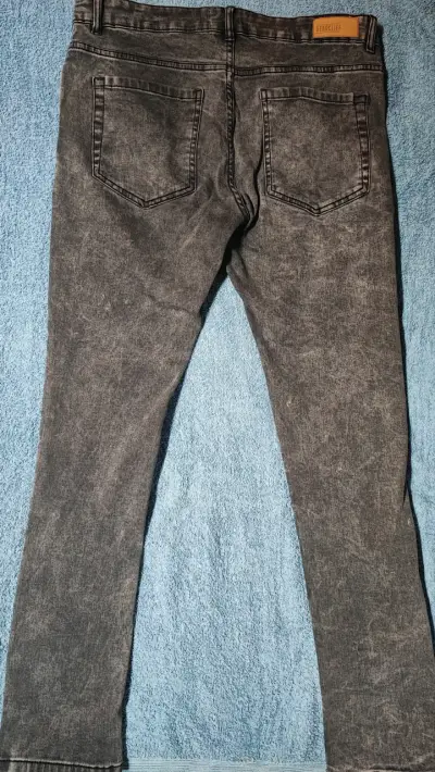 Jeans Bearcliff Super Skinny Fit Gris Talla 46 - miniatura 2