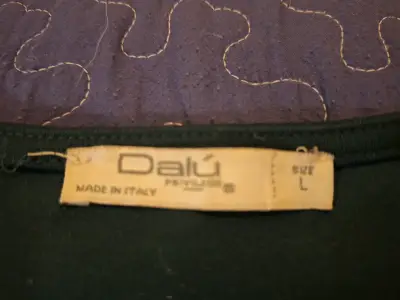 Tapado verde oscuro de mujer Dalu talla L - miniatura 2