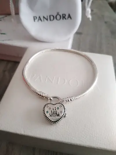 Pulsera Pandora Disney Plata ley925 - miniatura 1