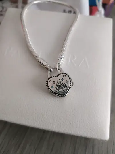 Pulsera Pandora Disney Plata ley925 - miniatura 3
