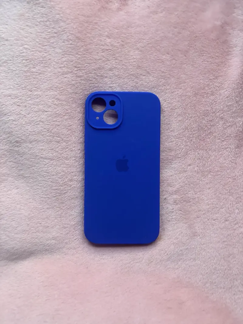 Carcasa iPhone 16 Plus Azul Silicona