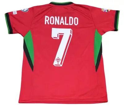 Camiseta Portugal Ronaldo 7 Roja - miniatura 1