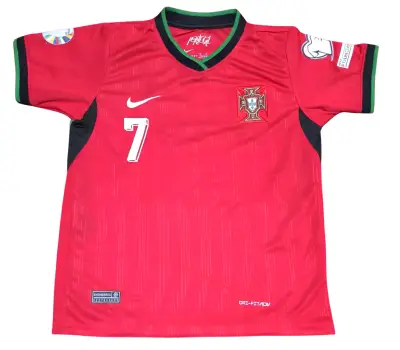Camiseta Portugal Ronaldo 7 Roja - miniatura 2