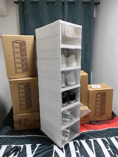 Organizador de Zapatos automático Transparente - miniatura 2