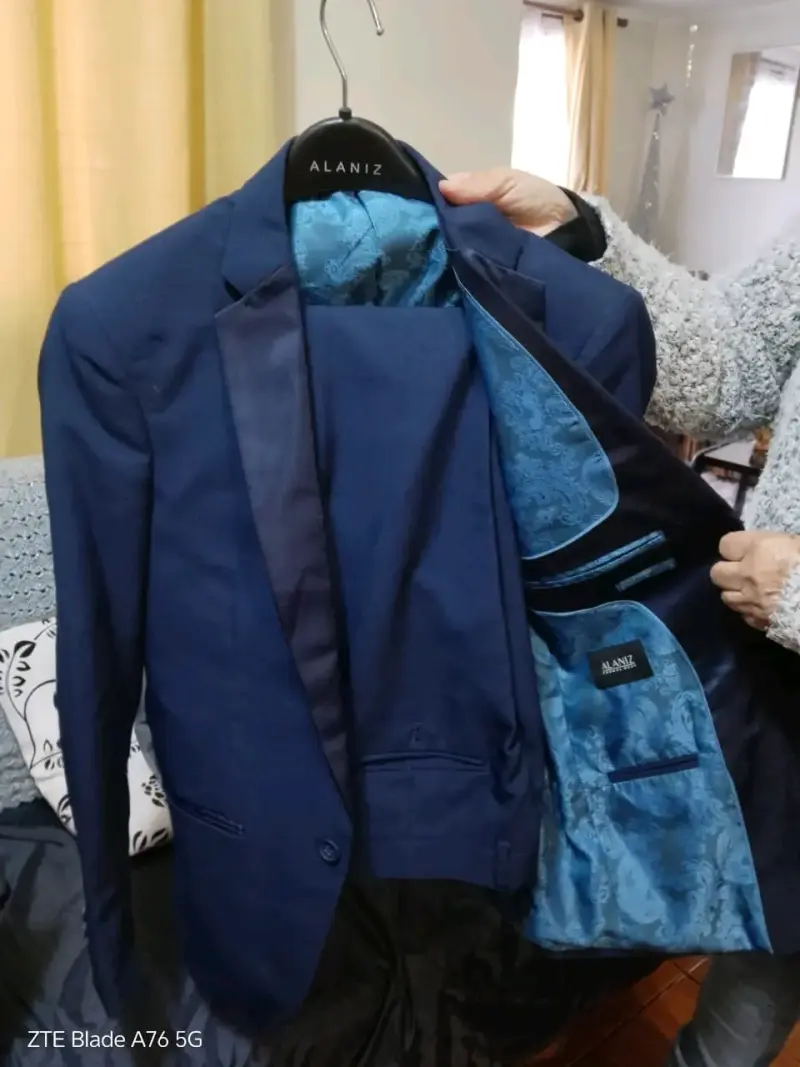 Traje azul elegante para hombre Alaniz - 2