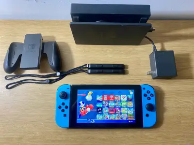 Nintendo Switch Magia 128gb Celeste - miniatura 1