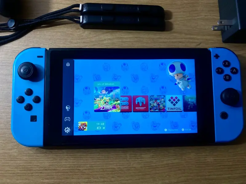 Nintendo Switch Magia 128gb Celeste - 4