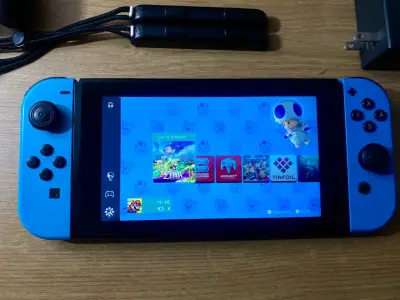 Nintendo Switch Magia 128gb Celeste - miniatura 4