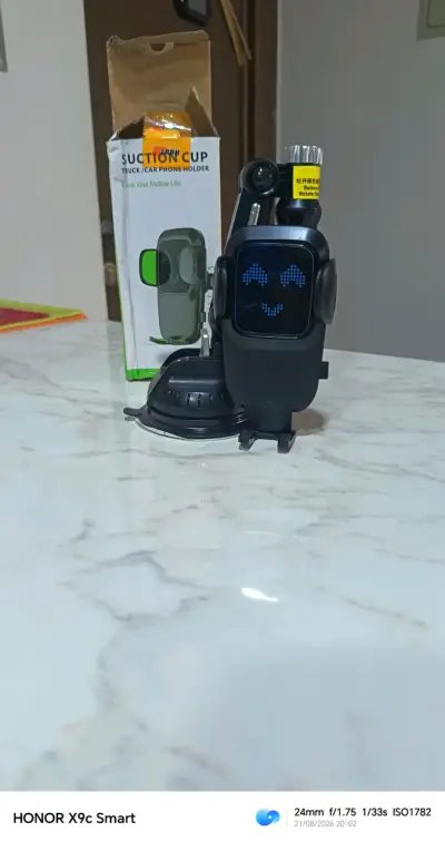 Soporte para Teléfono de Auto con Ventosa y Rotación 360° - miniatura 3