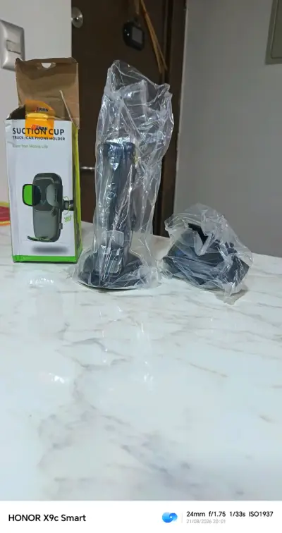 Soporte para Teléfono de Auto con Ventosa y Rotación 360° - miniatura 5