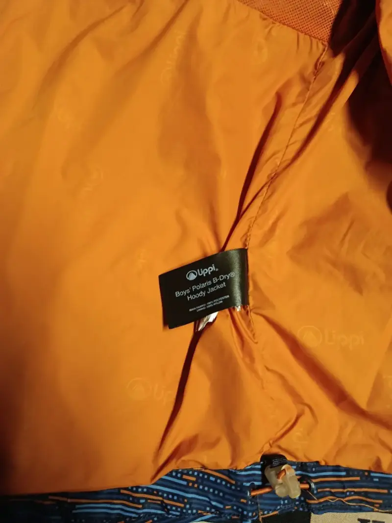 Chaqueta impermeable azul niño talla 11/12 - 5