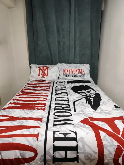 Cobertor de Tony Montana 2 plazas - miniatura 1