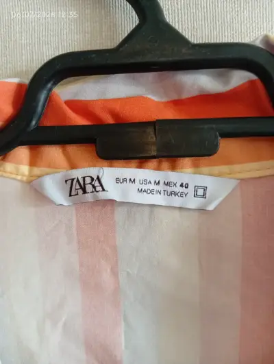 Camisa a rayas de algodón para hombre - miniatura 3