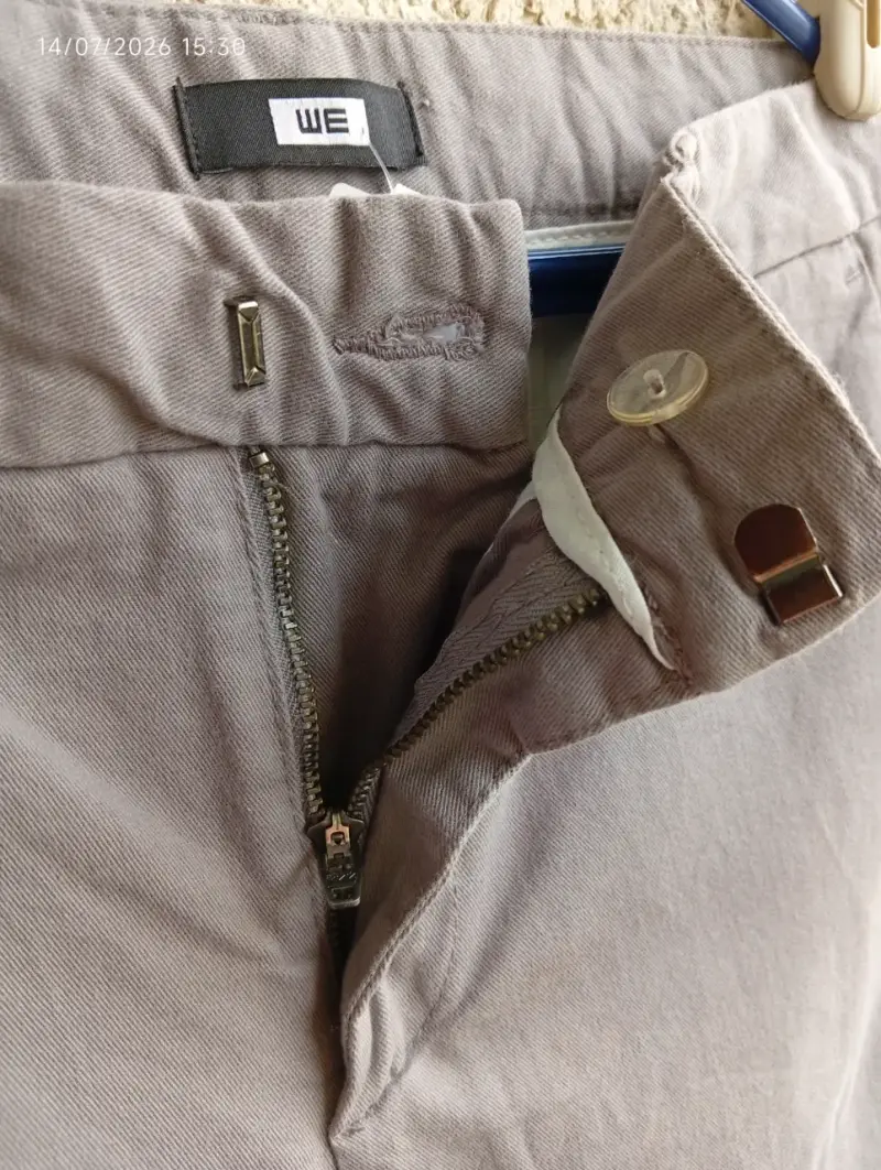Pantalones de hombre color gris. - 4