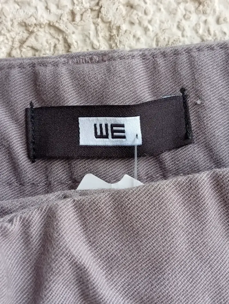 Pantalones de hombre color gris. - 5
