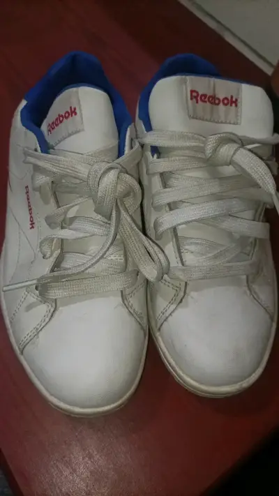 Zapatillas deportivas blancas Reebok para niños - miniatura 2