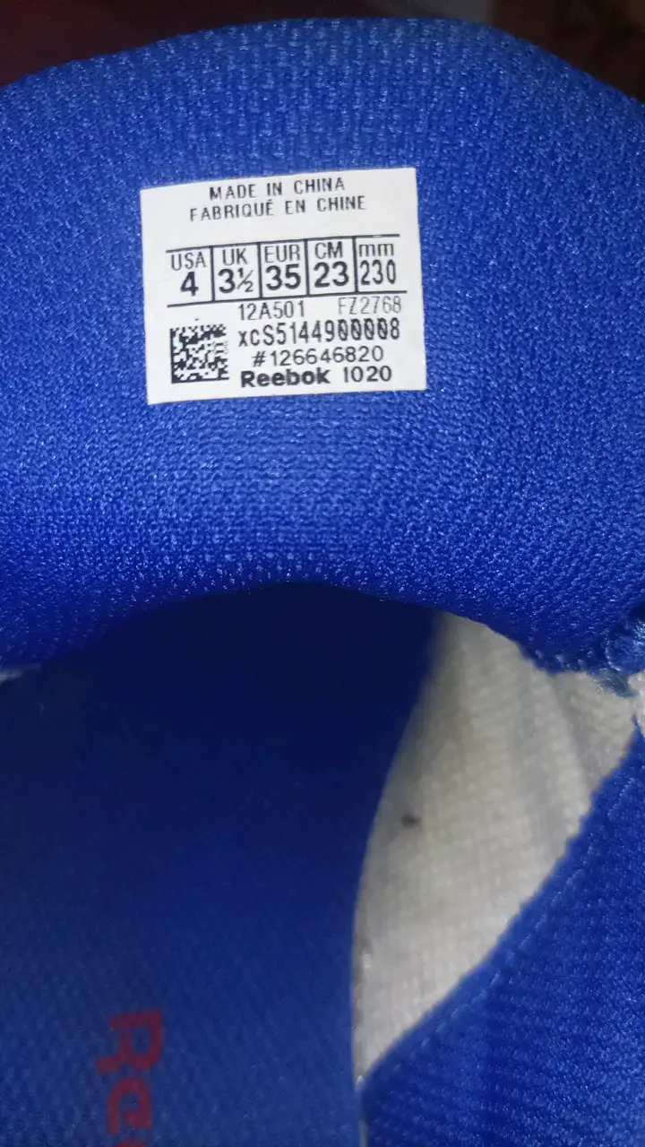 Zapatillas deportivas blancas Reebok para niños - 4