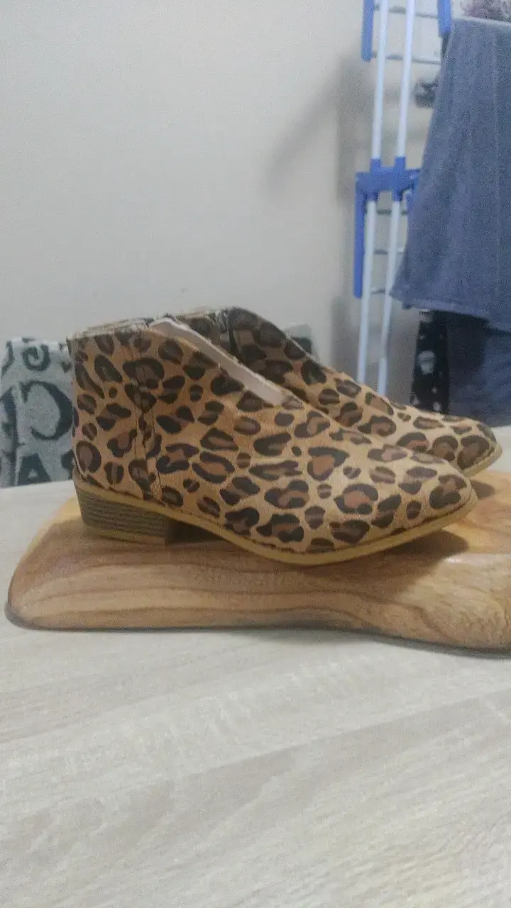 Botines de mujer con estampado animal print - 3