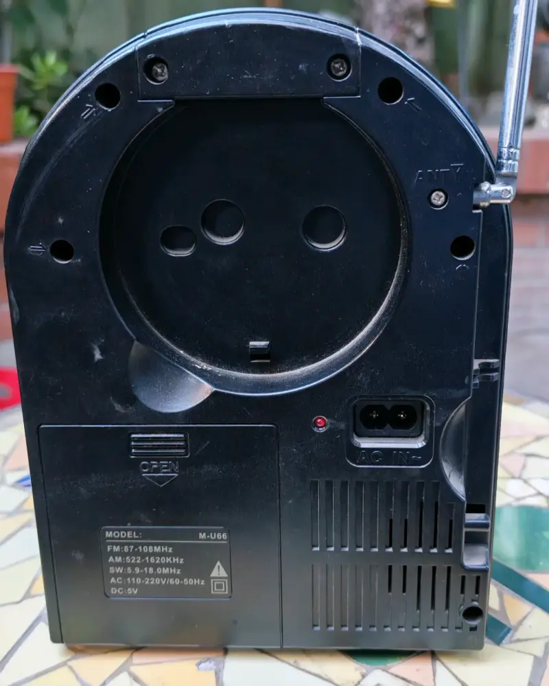 Radio retro Meier con antena y USB - 2