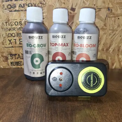 Kit de Fertilizantes Orgánicos BioBizz con Temporizador - miniatura 2