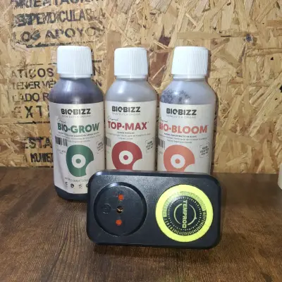 Kit de Fertilizantes Orgánicos BioBizz con Temporizador - miniatura 3