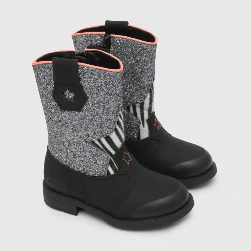Bota de niña vaquera estrella Colloky 23 - 1