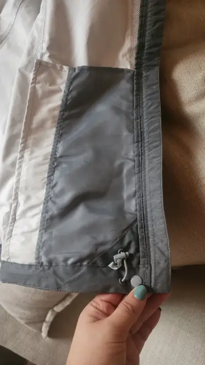 Chaqueta impermeable gris The North Face - miniatura 6