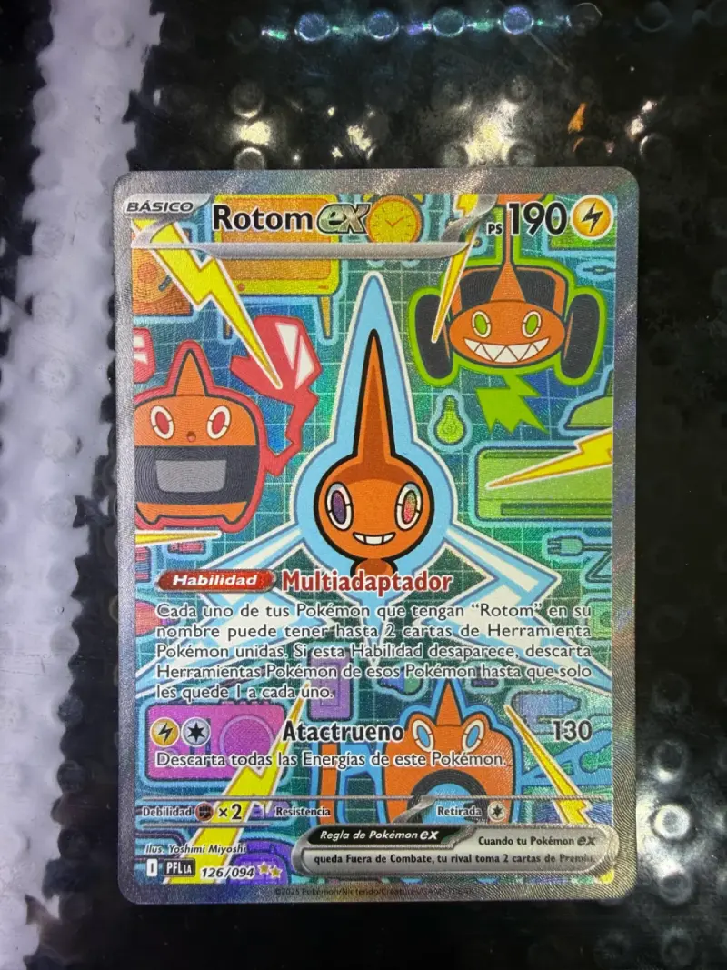 Carta Pokémon Rotom Ex Holográfica