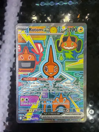 Carta Pokémon Rotom Ex Holográfica - miniatura 1