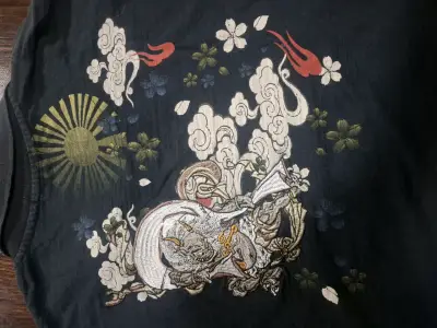 Polera manga larga con diseño japonés Big Train - miniatura 3