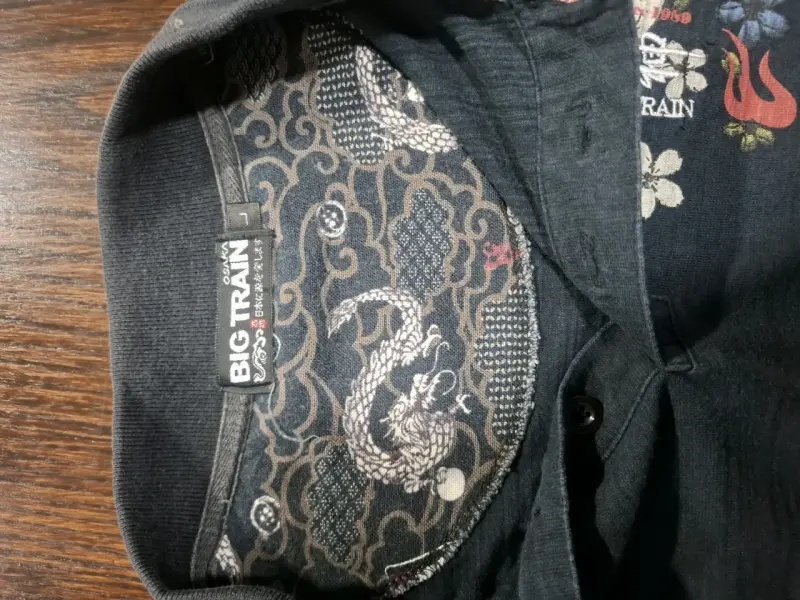 Polera manga larga con diseño japonés Big Train - 5