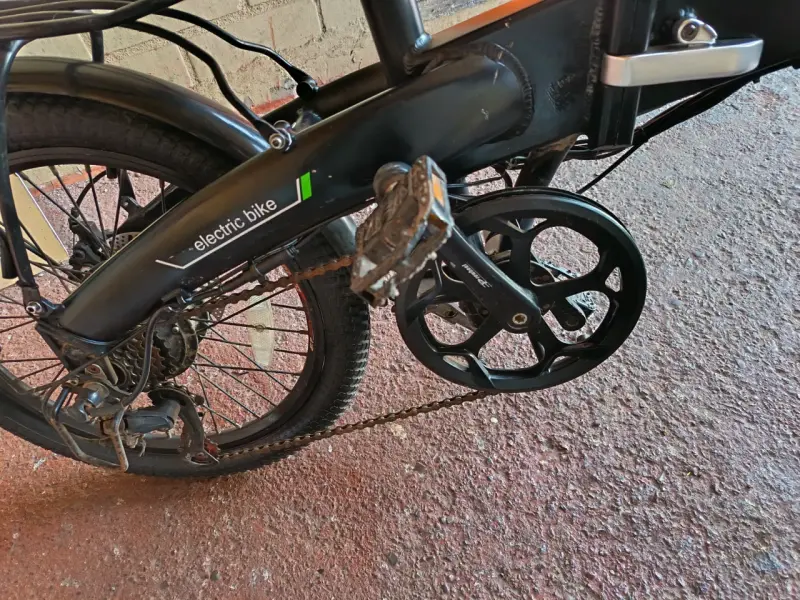 Bicicleta eléctrica plegable Wheele en buen estado - 6