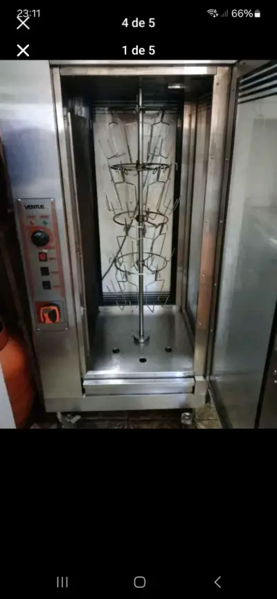 Asador de pollos Ventus en buen estado - miniatura 1