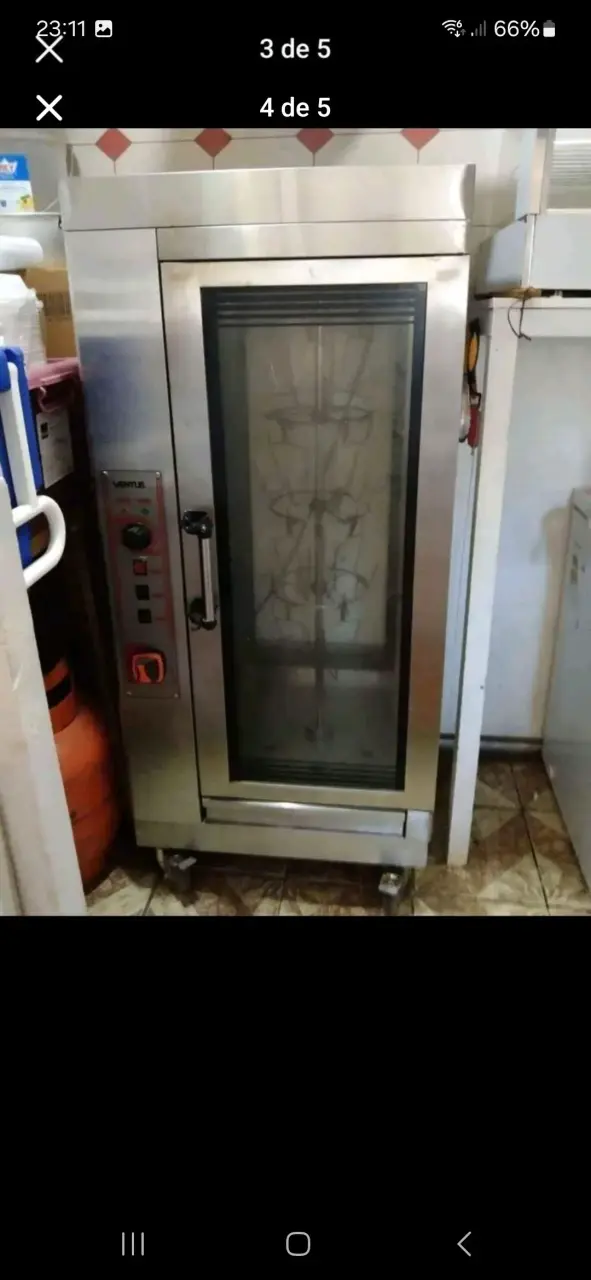 Asador de pollos Ventus en buen estado - 4