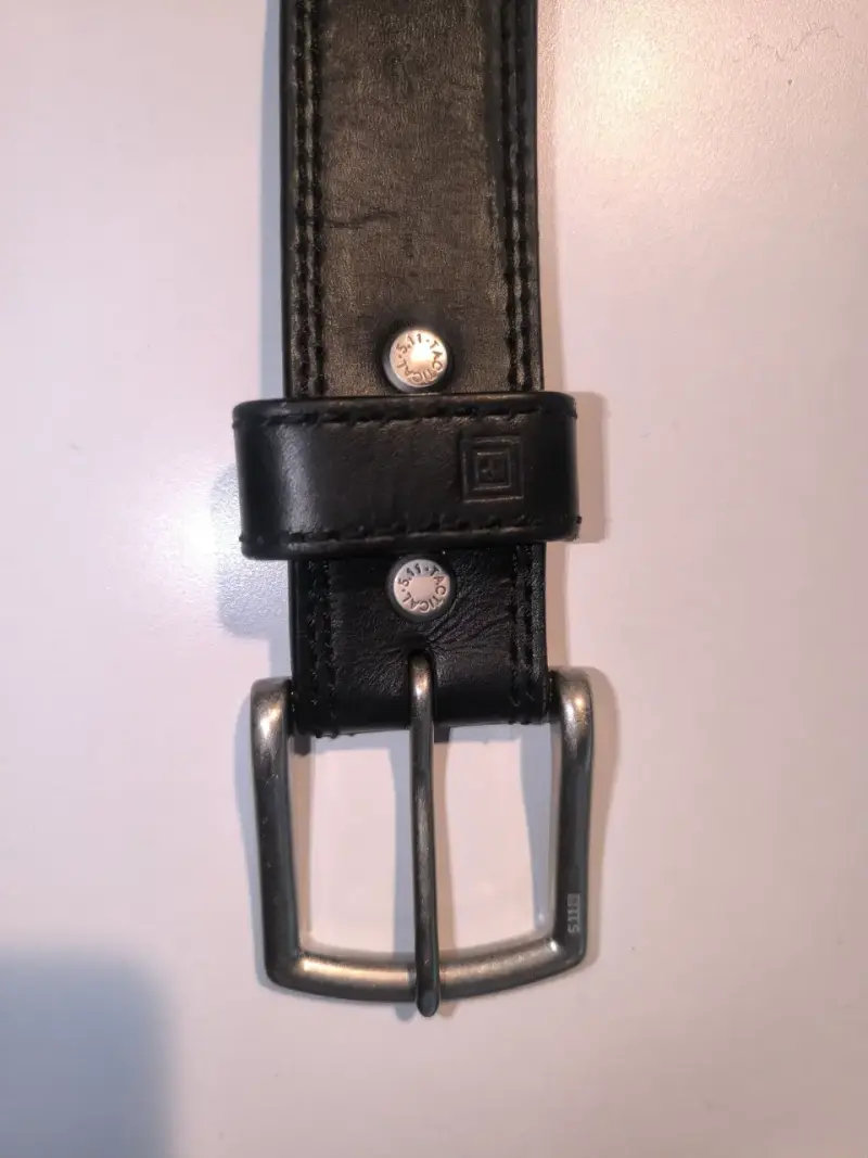 5.11 Cinturón de cuero talla xl