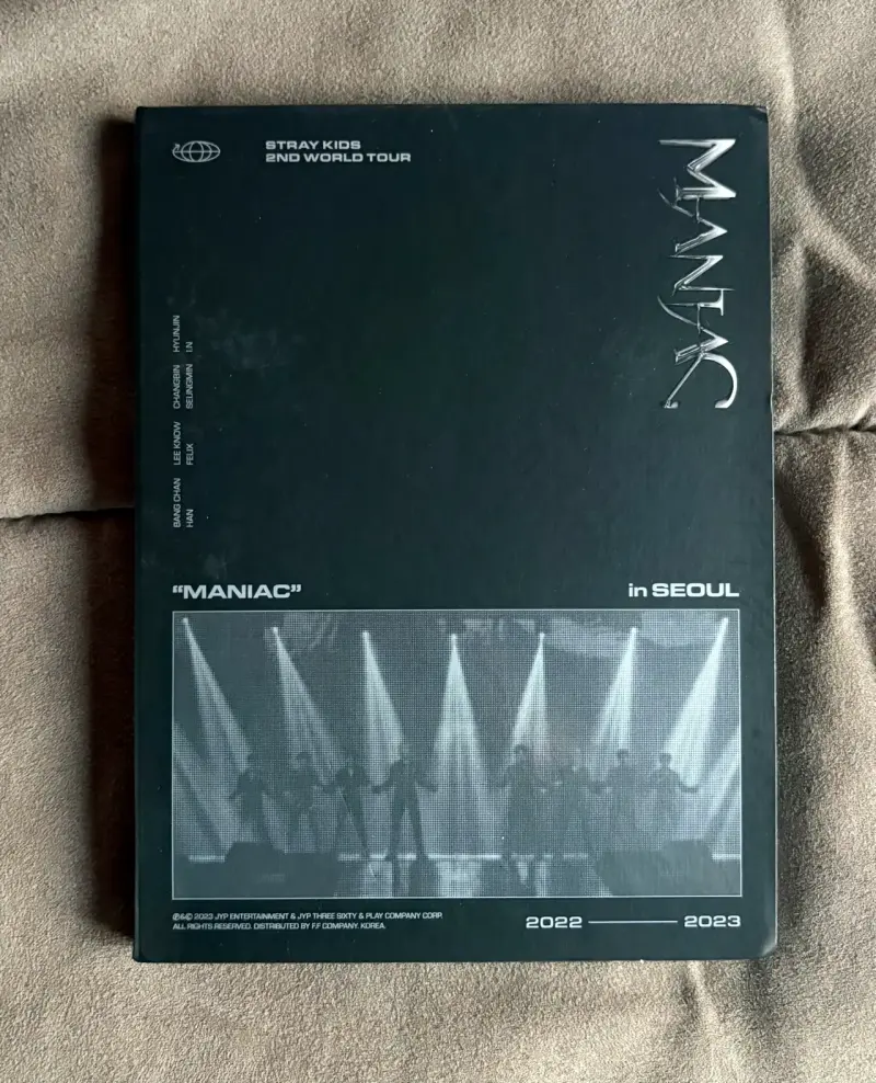 Blu Ray Stray Kids 2nd World Tour Maniac en Seúl - 1