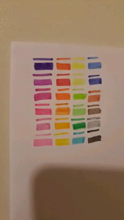 Set de 24 marcadores de colores doble punta - miniatura 3