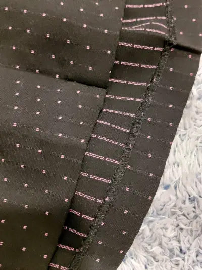 Falda Coquette polka dots negra con puntos rosa - miniatura 3