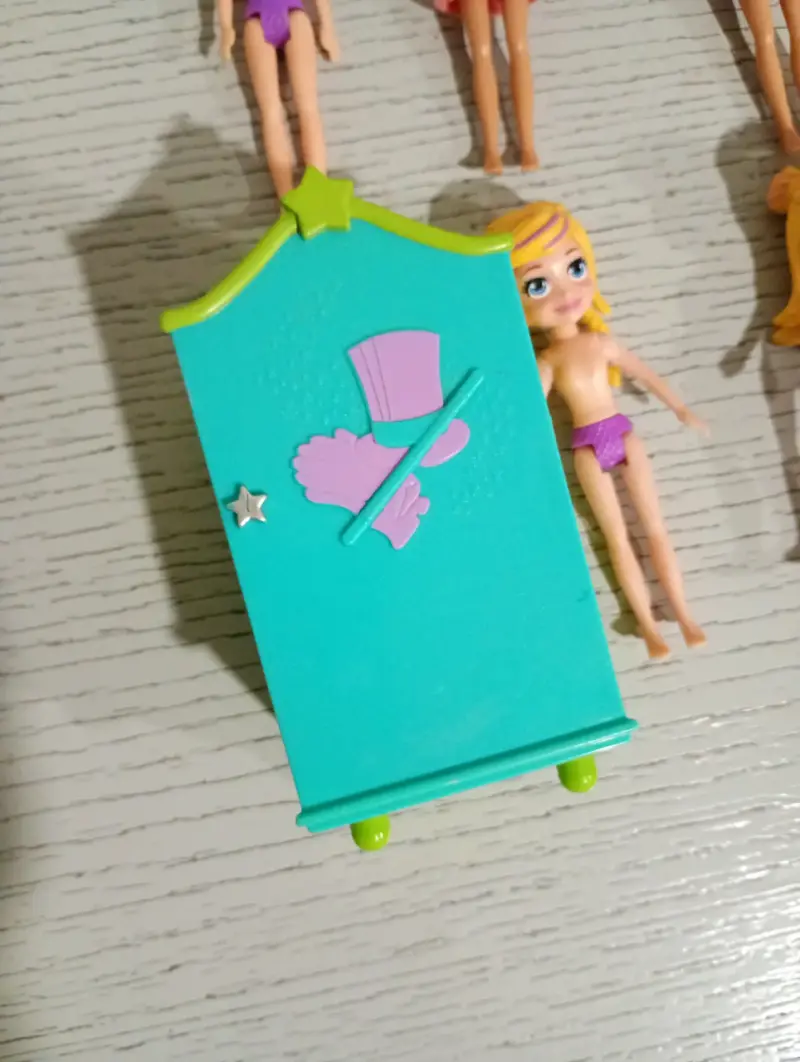 Lote 10 muñecas Polly Pocket con armario magico - 4