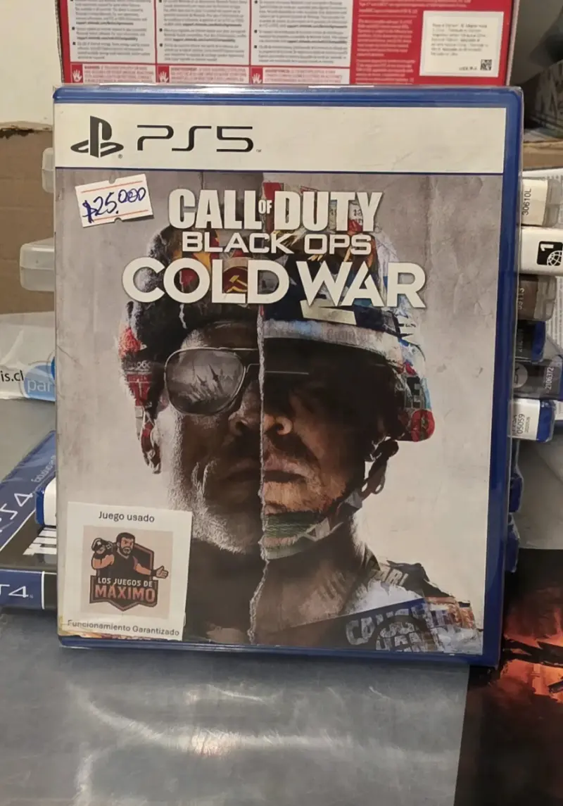 Juego PS5 Call of Duty Black Ops Cold War usado