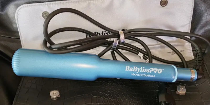 Plancha de Pelo BaBylissPRO Nano Titanium Azul - 2