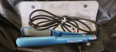 Plancha de Pelo BaBylissPRO Nano Titanium Azul - miniatura 4