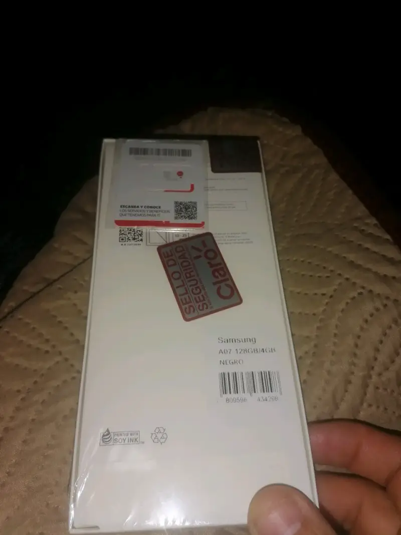 Smartphone Samsung Galaxy A07 128GB Negro - 2