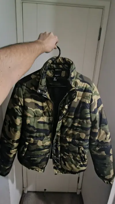Chaqueta camuflaje para hombre talla L - miniatura 1
