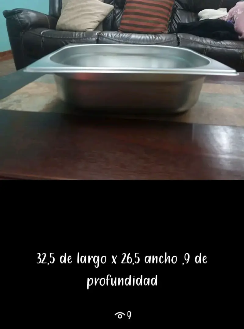 Bandeja de acero inoxidable para cocina