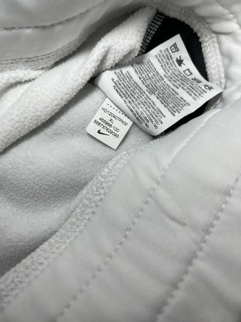 Polerón Nike Therma-Fit Blanco con Cierre - 4
