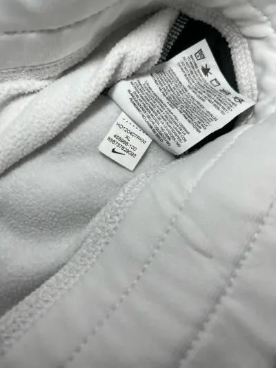 Polerón Nike Therma-Fit Blanco con Cierre - miniatura 4